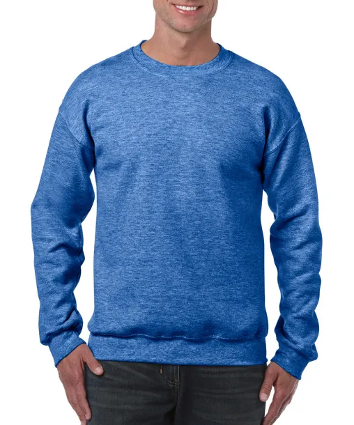  Heavy Blend Adult Crewneck Sweat - Gildan Heather Sport Royal