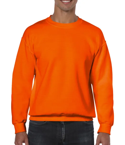  Heavy Blend Adult Crewneck Sweat - Gildan S Orange
