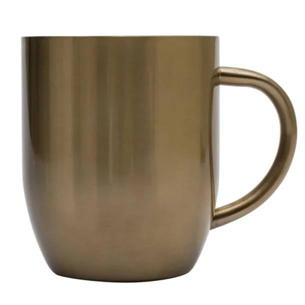 DUSK stainless steel thermo mug 380 ml Gold