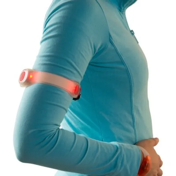  Armband with LED lights Crvena