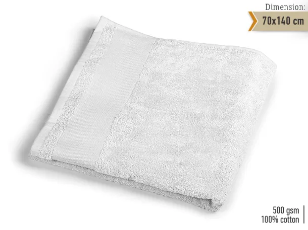 SPA 70 towel 70 x 140 cm - EXPLODE White