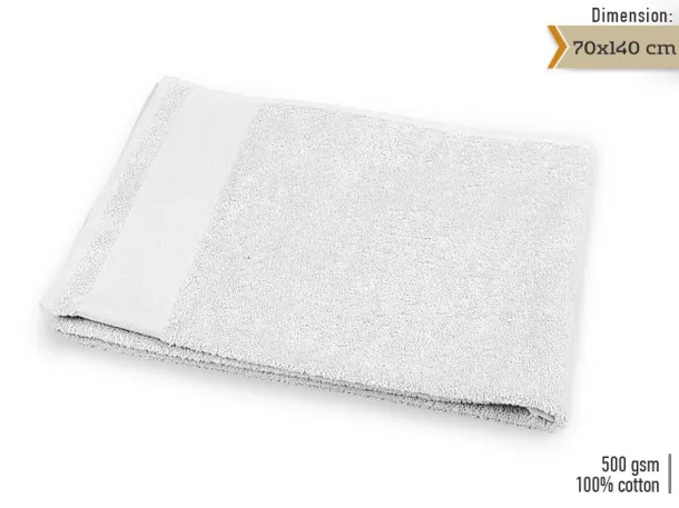 SPA 70 towel 70 x 140 cm - EXPLODE White