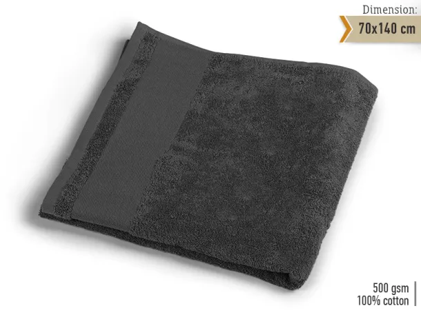 SPA 70 towel 70 x 140 cm - EXPLODE Dark gray