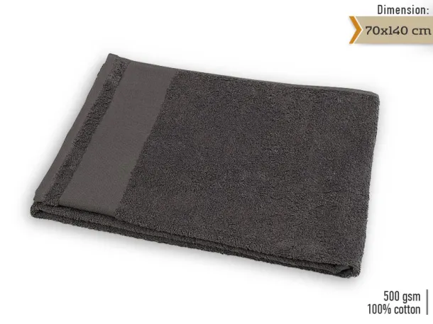 SPA 70 towel 70 x 140 cm - EXPLODE Dark gray