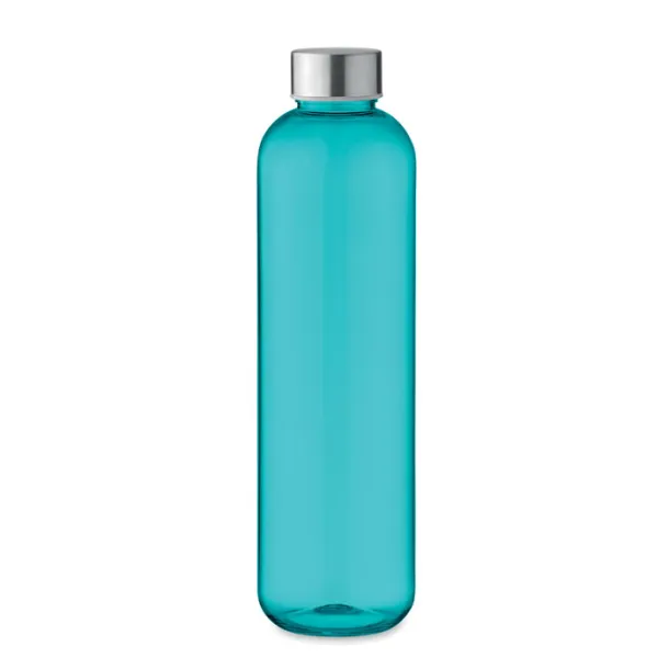 UTAH TOP Tritan bottle 1L transparent blue