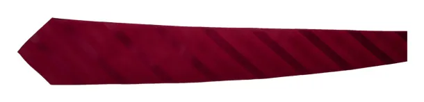 Stripes necktie Claret