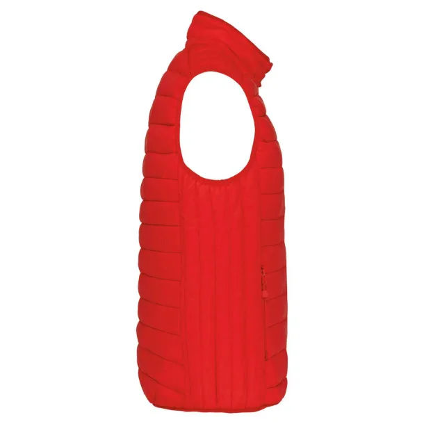  KIDS' LIGHTWEIGHT SLEEVELESS PADDED JACKET - Kariban Red