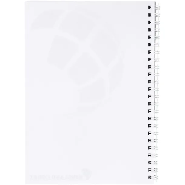 Desk-Mate® wire-o A5 notebook PP cover - Unbranded White