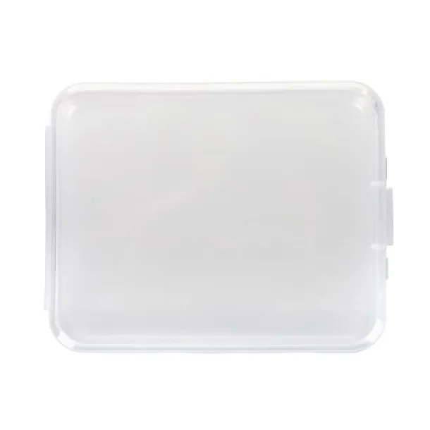  Set in box, spray bottle for disinfectant and reusable face mask with filter space and silver ions Bijela