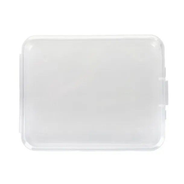  Set in box, spray bottle for disinfectant and reusable face mask with filter space and silver ions Bijela