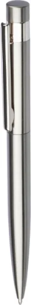 Hannelore Recycled stainless steel twist ballpen 