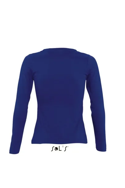  SOL'S MAJESTIC - WOMEN'S ROUND COLLAR LONG SLEEVE T-SHIRT - SOL'S Ultramarine