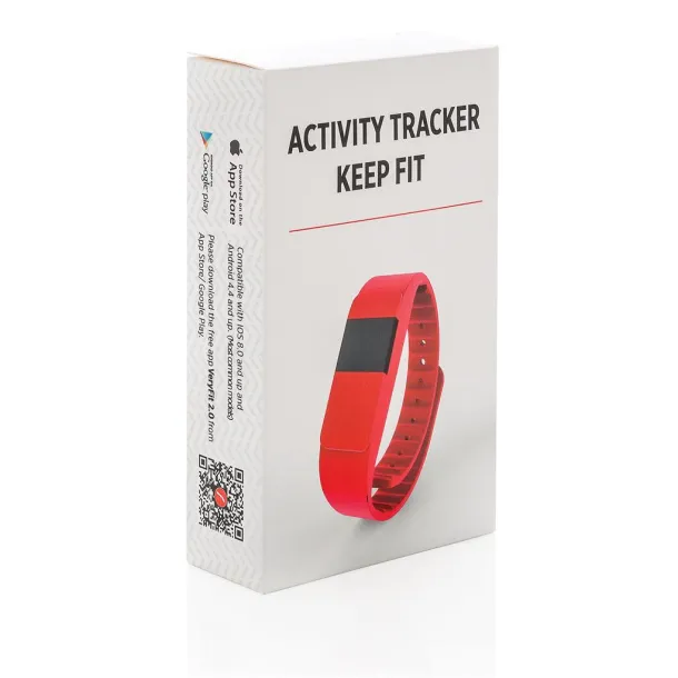  Activity tracker Keep fit - XD Collection Red
