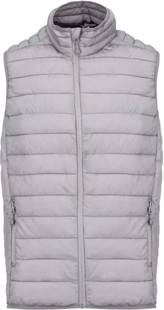  MEN’S LIGHTWEIGHT SLEEVELESS FAKE DOWN JACKET - Kariban Marl Silver