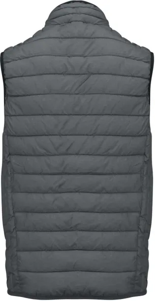  MEN’S LIGHTWEIGHT SLEEVELESS FAKE DOWN JACKET - Kariban Marl Dark Grey