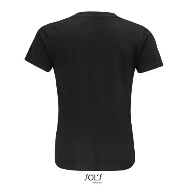 CRUSADER KIDS TSHIRT-150g deep black