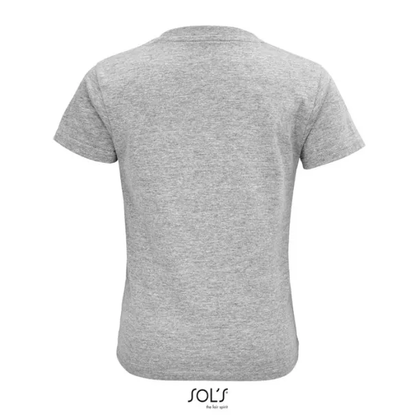 CRUSADER KIDS TSHIRT-150g Grey Melange