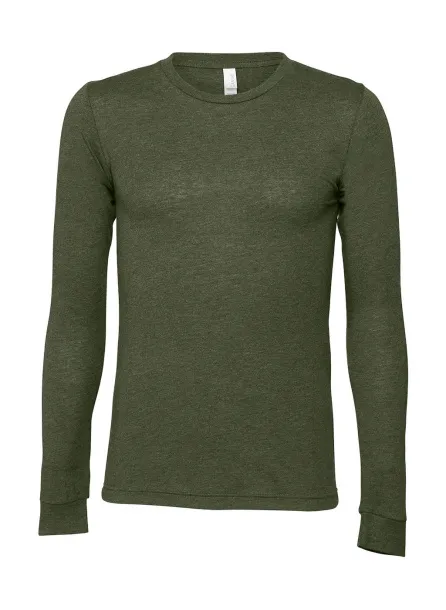  Unisex Jersey Long Sleeve Tee - Bella+Canvas Military Green