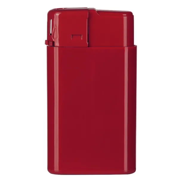 LUSS HD Electronic plastic lighter - ITEK Red