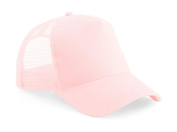  Dječja snapback šilterica - 5 panela - Beechfield Pastel Pink Pastel Pink