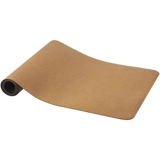 Trikona cork yoga mat Natural