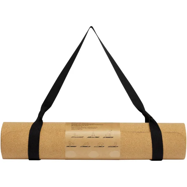 Trikona cork yoga mat Natural