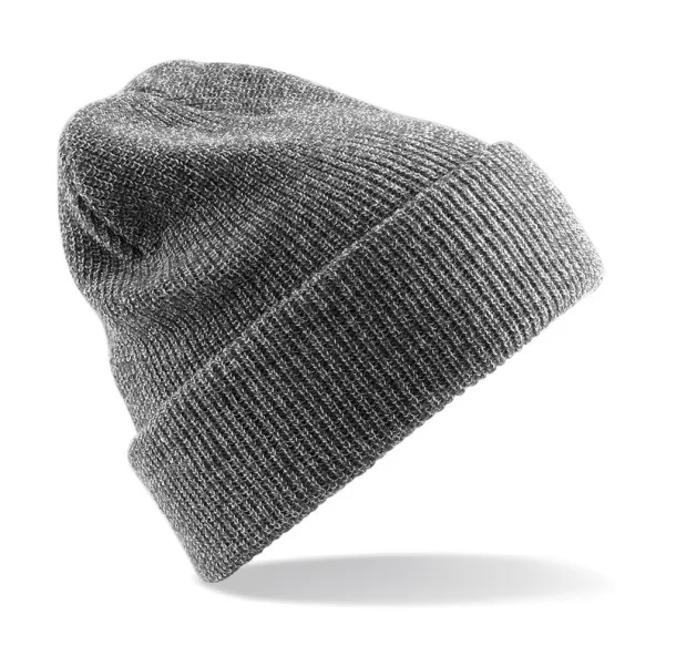  Heritage Beanie - Beechfield Heather Grey