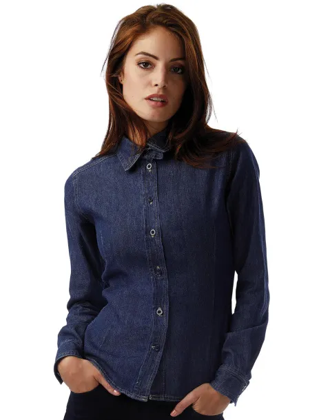  DNM Vision/women Denim Shirt LS - B&C