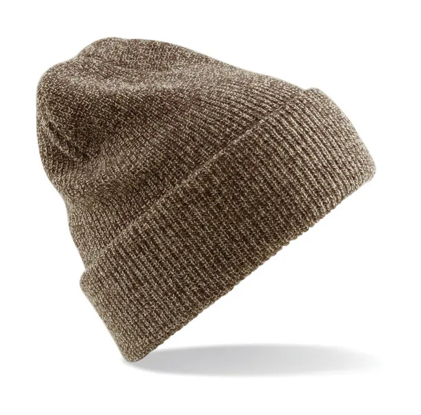  Heritage Beanie - Beechfield Heather Oatmeal