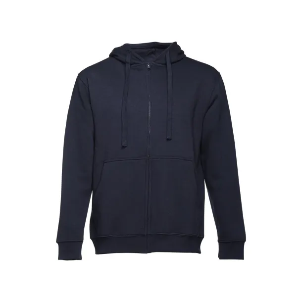 AMSTERDAM unisex hoodica s patentom, 320 g/m² Mornarsko plava