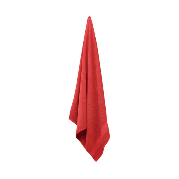 MERRY Towel organic cotton 180x100cm Red