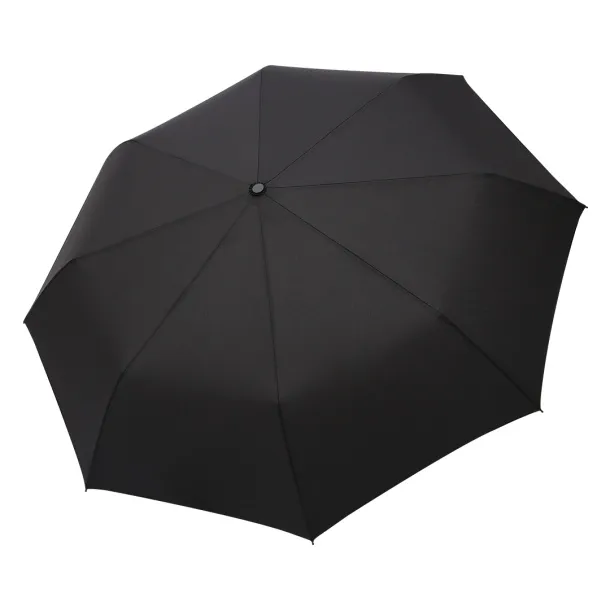 STANFORD Foldable windproof umbrella with auto open/close function - CASTELLI Black