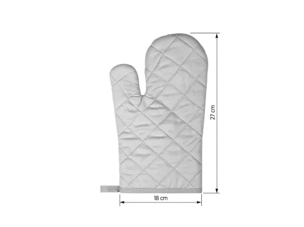 PEPPER GLOVE oven mitten - EXPLODE White