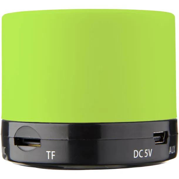 Duck cylinder Bluetooth® speaker with rubber finish Lime