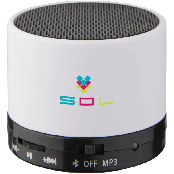 Duck cylinder Bluetooth® speaker with rubber finish White