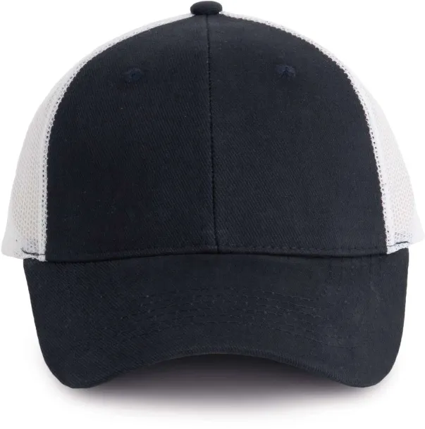  TRUCKER CAP - 6 PANELS - K-UP Navy White