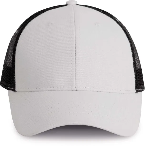  TRUCKER CAP - 6 PANELS - K-UP White Black