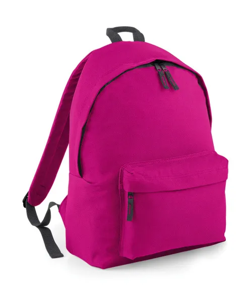  Original Fashion Backpack - Bagbase Fuchsia Graphite Grey