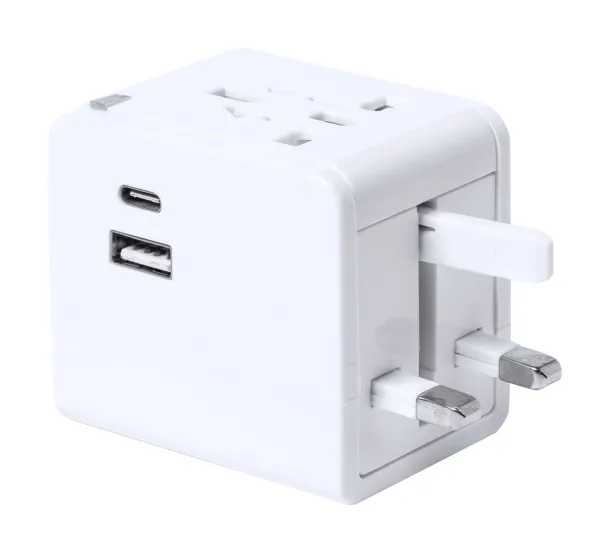 Beigar travel adapter White