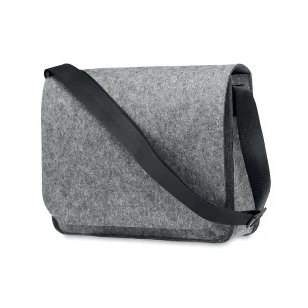 BAGLO RPET felt laptop bag Grey