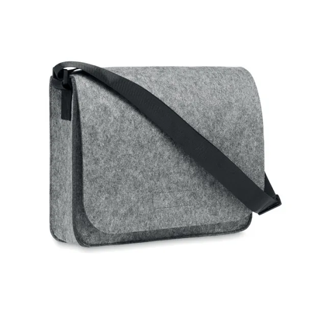 BAGLO RPET felt laptop bag Grey