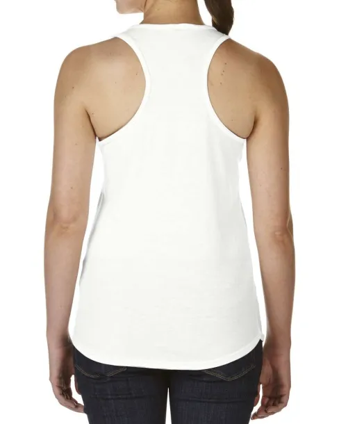  WOMEN’S TRI-BLEND RACERBACK TANK - Anvil White