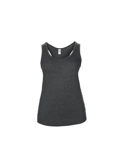  WOMEN’S TRI-BLEND RACERBACK TANK - Anvil Dark Heather