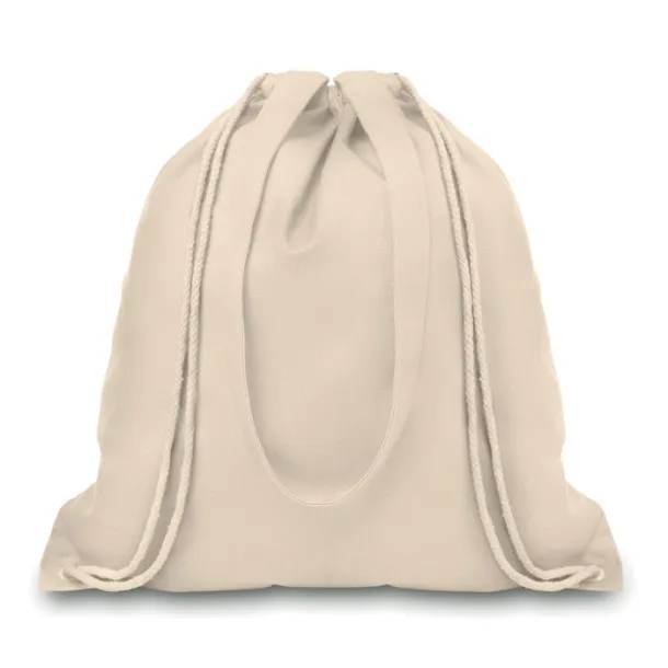 MOIRA Drawstring and handles bag Beige