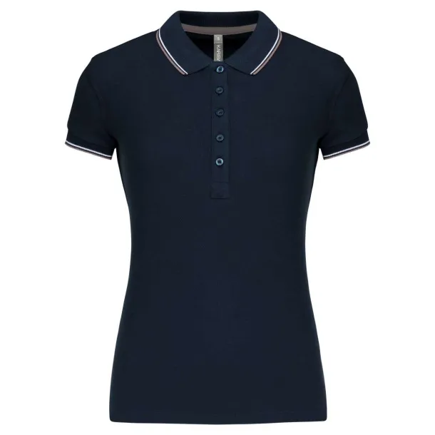  Ženska polo majica kratkih rukava, 220 g/m2 - Kariban Mornarsko plava Indigo
