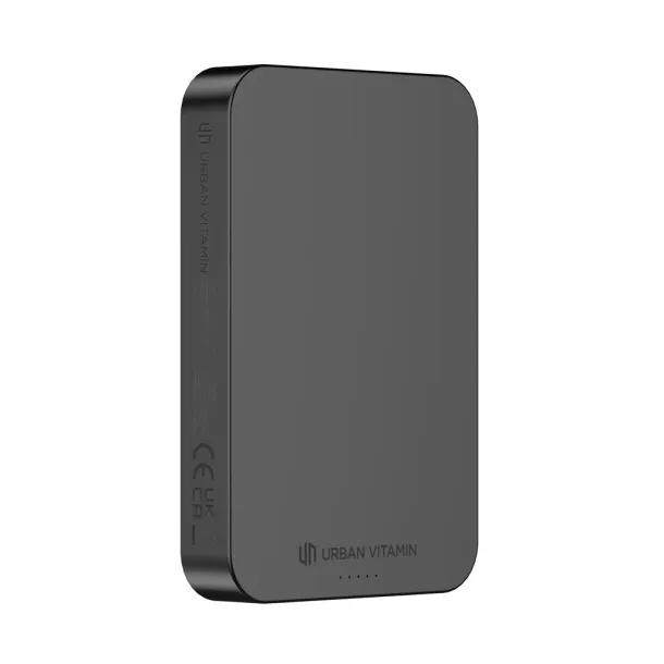  Urban Vitamin Compton prijenosna baterija od RCS plastike/aluminja, 10 000 mAh - Urban Vitamin Crna