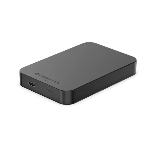  Urban Vitamin Compton prijenosna baterija od RCS plastike/aluminja, 10 000 mAh - Urban Vitamin Crna