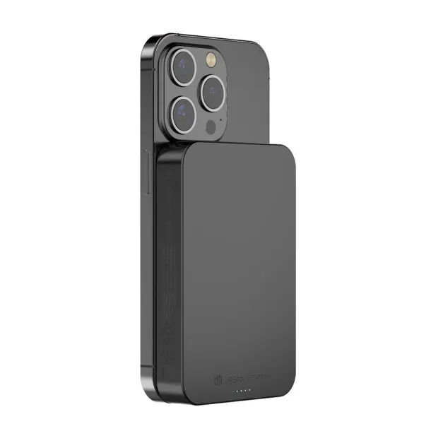  Urban Vitamin Compton prijenosna baterija od RCS plastike/aluminja, 10 000 mAh - Urban Vitamin Crna
