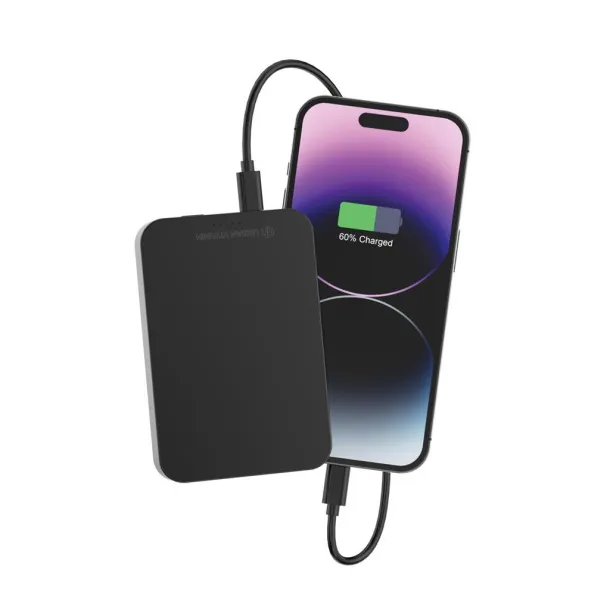  Urban Vitamin Compton prijenosna baterija od RCS plastike/aluminja, 10 000 mAh - Urban Vitamin Crna