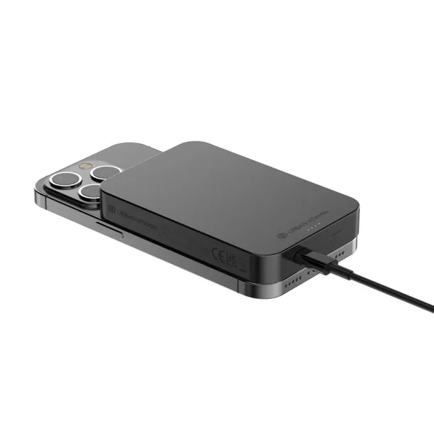  Urban Vitamin Compton prijenosna baterija od RCS plastike/aluminja, 10 000 mAh - Urban Vitamin Crna